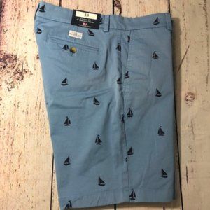 Men's Vineyard Vines 9" Shorts | Blue | Size: 33 | NWT